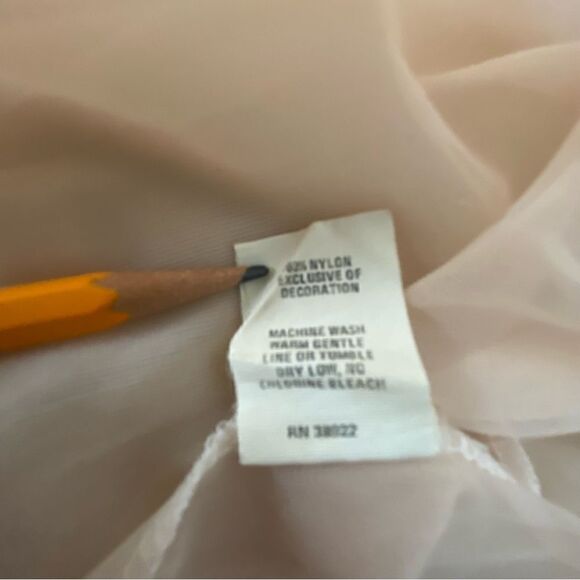 Vintage Deene Lingerie Sheer Kimono Maxi Duster Robe Fairy Whimsi Wicked Medium - Picture 7 of 15